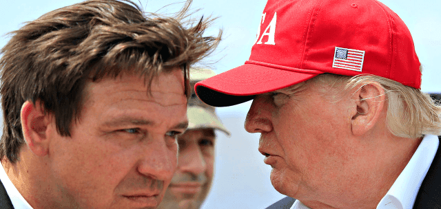 Ron DeSantis's Office Debunks Rumors Of Infighting With Trump